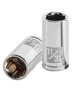 Dados 1/4″ Truper de 6 Puntas Estándar