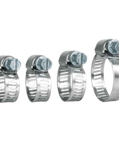 Mini abrazaderas Fiero reforzadas de acero inoxidable de 1/4“ a 1/2“