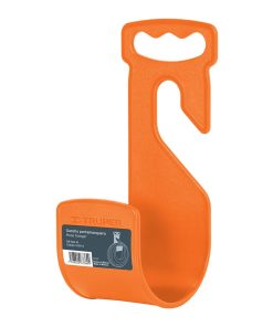Gancho plástico naranja para manguera de jardín Truper Mod. GA-MA-N